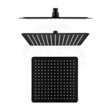 Bella Vista Cresta 250mm Square Stainless Steel Shower Head Variant Colour Avaliable