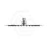 Bella Vista Cresta 250mm Square Stainless Steel Shower Head Variant Colour Avaliable