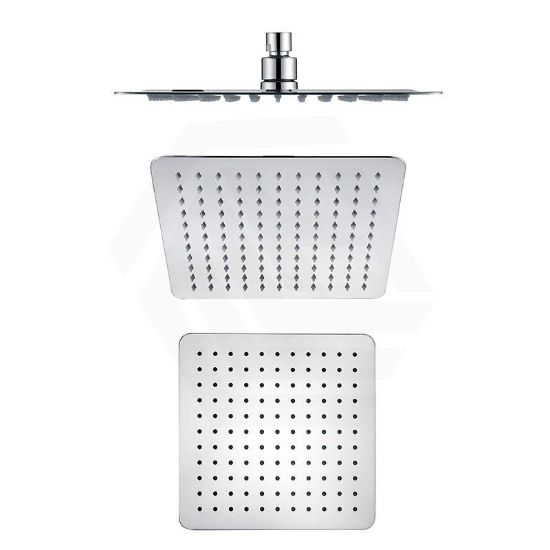 Bella Vista Cresta 250mm Square Stainless Steel Shower Head Variant Colour Avaliable