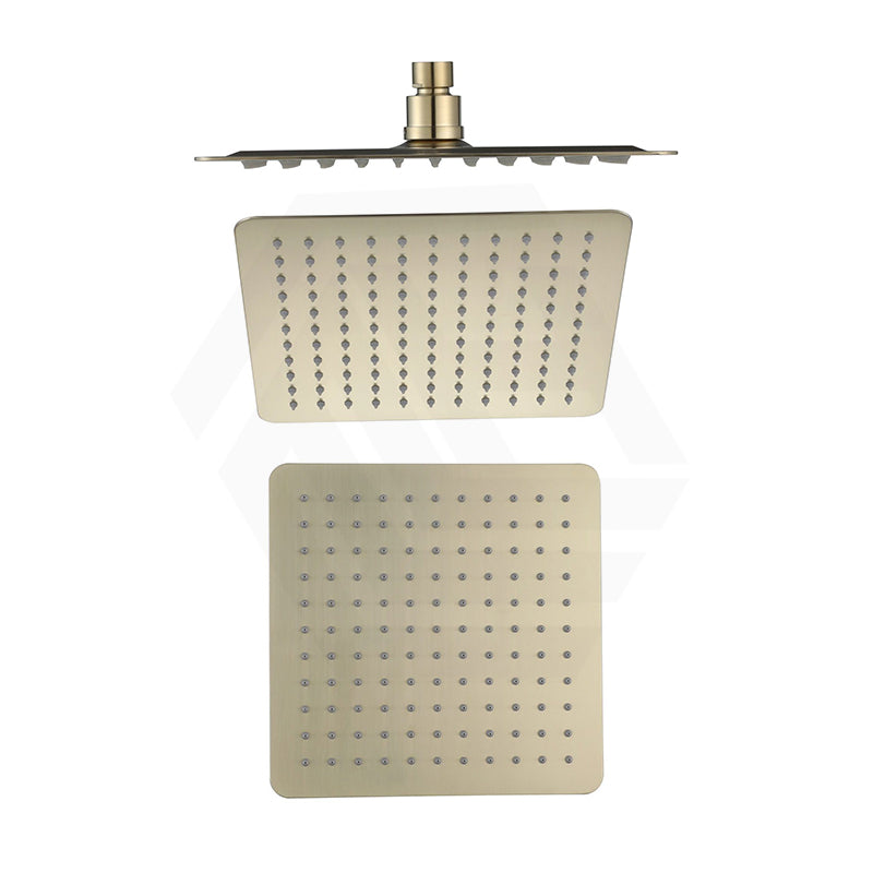 Bella Vista Cresta 250mm Square Stainless Steel Shower Head Variant Colour Avaliable