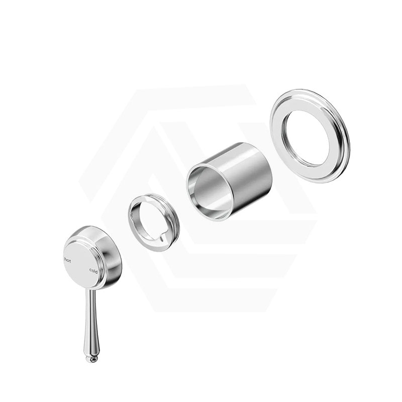 Bella Vista Mica Heritage Stainless Steel Shower/Bath Wall Mixer Trim Kits Only Variant Color Available