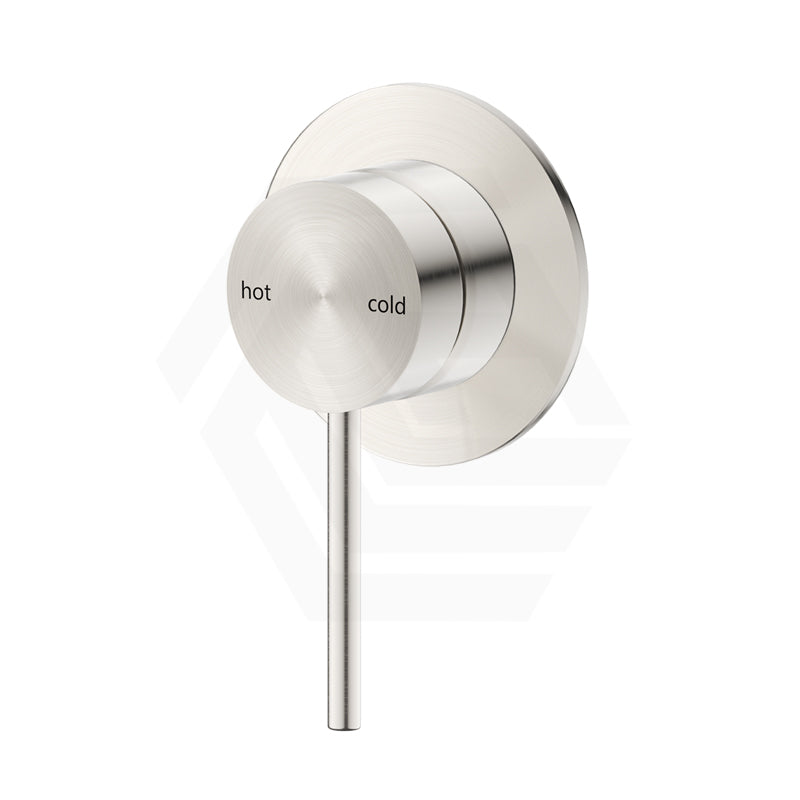 Bella Vista Mica Shower Wall Mixer Trim Kit Only Brushed Nickel