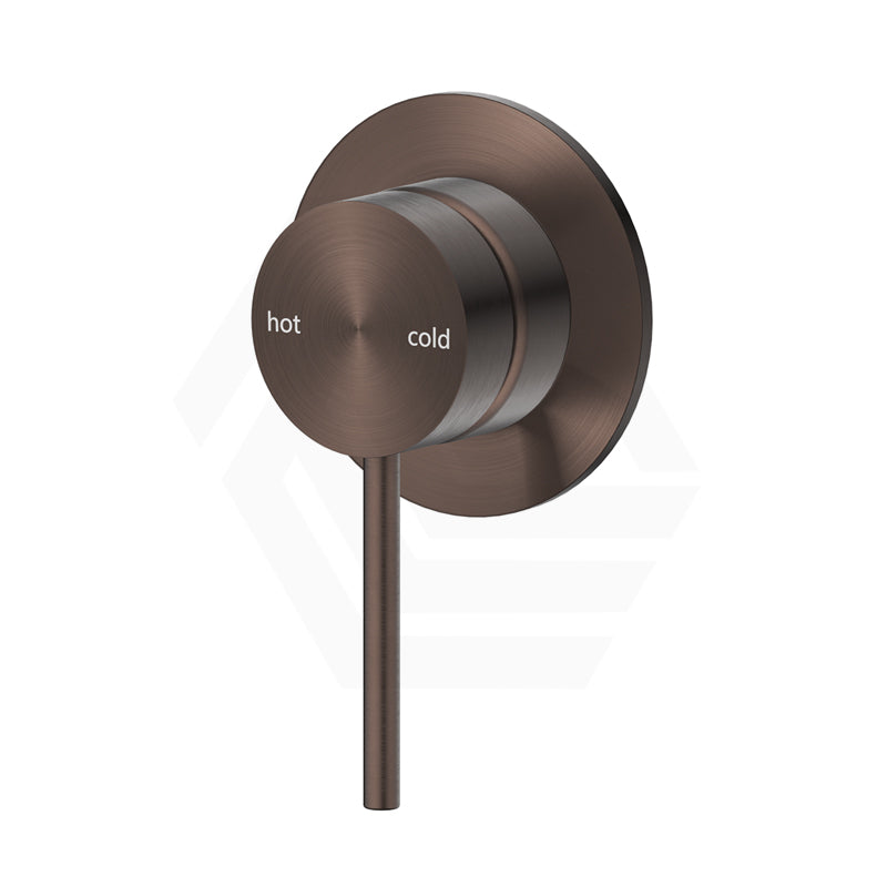Bella Vista Mica Shower Wall Mixer Trim Kit Only Dusk Bronze