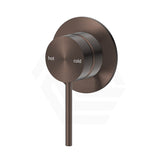 Bella Vista Mica Shower Wall Mixer Trim Kit Only Dusk Bronze