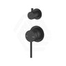 Bella Vista Mica Stainless Steel Shower Wall Diverter Mixer with Separate Round Plates Variant Colour Available