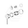 Bella Vista Mica Shower Wall Diverter Mixer Trim Kit Only with Separate Round Plates Variant Colour Available