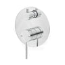 Bella Vista Mica Round Stainless Steel Shower Wall Diverter Mixer Chrome