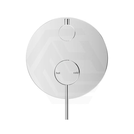 Bella Vista Mica Round Stainless Steel Shower Wall Diverter Mixer Chrome