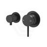 Bella Vista Mica Shower Wall Diverter Mixer Sideways Trim Kit Only Matt Black