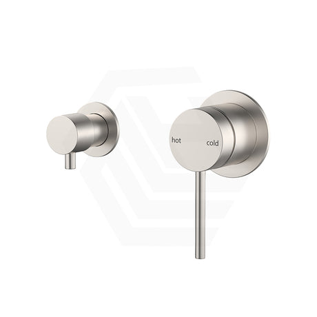 Bella Vista Mica Stainless Steel Shower Wall Diverter Mixer Sideways Variant Colour Available