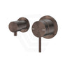 Bella Vista Mica Shower Wall Diverter Mixer Sideways Trim Kit Only Dusk Bronze