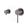 Bella Vista Mica Stainless Steel Shower Wall Diverter Mixer Sideways Variant Colour Available