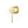 Bella Vista Mica Round Stainless Steel Shower Wall Mixer Variant Colour Available