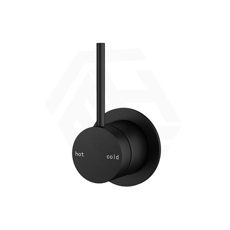 Bella Vista Mica Round Stainless Steel Shower Wall Mixer with Upwards Handle Variant Colour Available