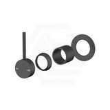 Bella Vista Mica Shower Wall Mixer Trim Kit Only with Upwards Handle Variant Colour Available