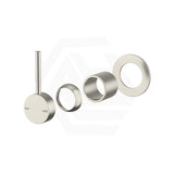 Bella Vista Mica Shower Wall Mixer Trim Kit Only with Upwards Handle Variant Colour Available