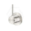 Bella Vista Mica Round Stainless Steel Shower Wall Mixer with Upwards Handle Brushed Nickel