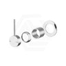 Bella Vista Mica Shower Wall Mixer Trim Kit Only with Upwards Handle Variant Colour Available