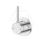 Bella Vista Mica Round Stainless Steel Shower Wall Mixer with Upwards Handle Chrome