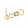 Bella Vista Mica Shower Wall Mixer Trim Kit Only with Upwards Handle Variant Colour Available