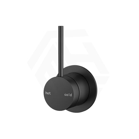 Bella Vista Mica Round Stainless Steel Shower Wall Mixer with Upwards Handle Variant Colour Available