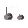Bella Vista Mica Shower Wall Diverter Mixer Sideways with Upwards Handle Variant Colour Available