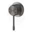 M#6(Gunmetal-Grey) Bella Vista Mica Fluted Round Stainless Steel Shower Mixer Wall Mounted