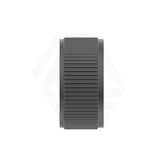 Matt Black Bella Vista Mica Fluted Round Stainless Steel Progressive Shower Mixer