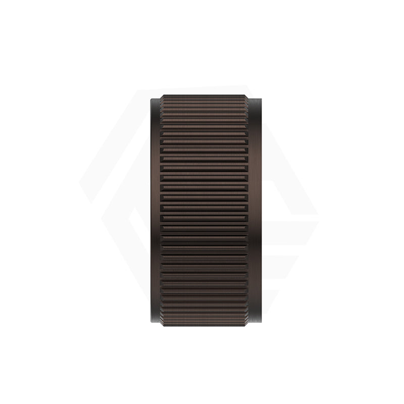 Dusk Bronze Bella Vista Mica Fluted Round Stainless Steel Progressive Shower Mixer