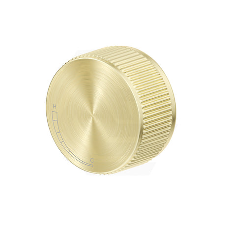 G#8(Gold) Bella Vista Mica Fluted Round Stainless Steel Progressive Shower Mixer