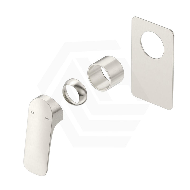 Bella Vista Kaza Rectangle Plate Brass Wall Mixer Trim Kits Only for Shower/Bath Variant Color Available