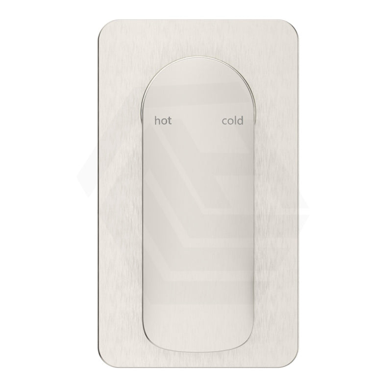 Bella Vista Kaza Rectangle Plate Brass Wall Mixer Trim Kits Only for Shower/Bath Variant Color Available