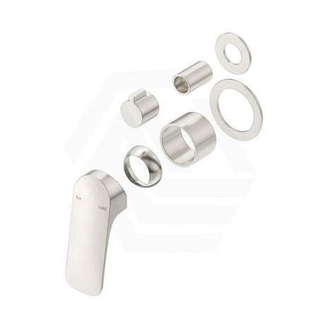 Bella Vista Kaza Round Wall Mixer with Diverter Trim Kit Only Variant Colour Available