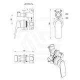 Bella Vista Kaza Round Brass Wall Mixer with Diverter Variant Colour Available