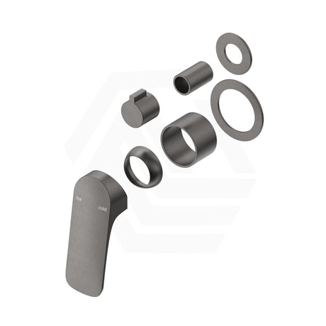 Bella Vista Kaza Round Wall Mixer with Diverter Trim Kit Only Variant Colour Available