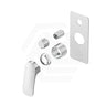 Bella Vista Kaza Rectangle Wall Mixer with Diverter Trim Kit Only Variant Colour Available