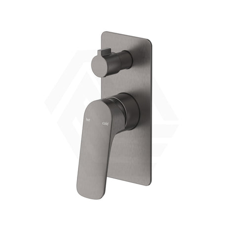 Bella Vista Kaza Rectangle Brass Wall Mixer with Diverter Variant Colour Available
