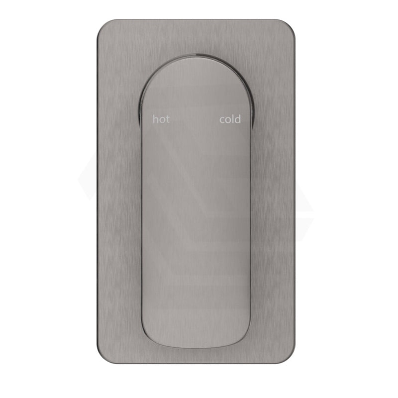 Bella Vista Kaza Rectangle Plate Brass Wall Mixer Trim Kits Only for Shower/Bath Variant Color Available