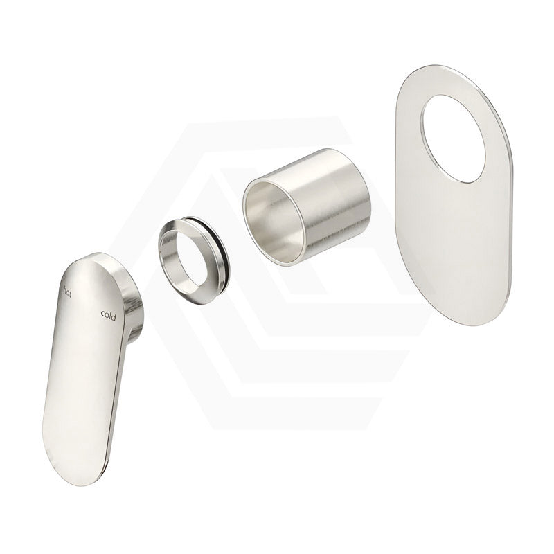 Bella Vista Lantra Oval Solid Brass Wall Mixer for Shower and Bath Available In Colours