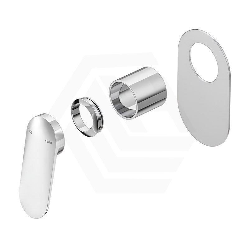 Bella Vista Lantra Oval Solid Brass Wall Mixer for Shower and Bath Available In Colours