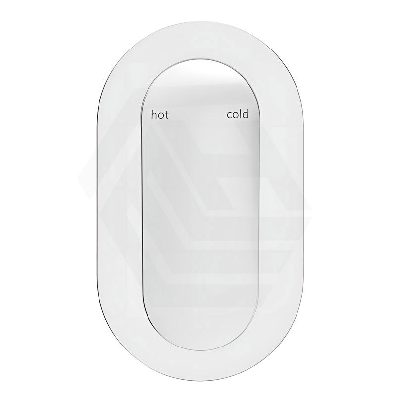 Bella Vista Lantra Oval Solid Brass Wall Mixer for Shower and Bath Available In Colours