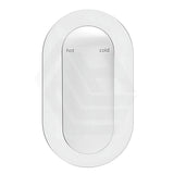 Bella Vista Lantra Oval Solid Brass Wall Mixer for Shower and Bath Available In Colours