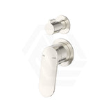 Bella Vista Lantra Round Brass Wall Mixer with Diverter Variant Colour Available