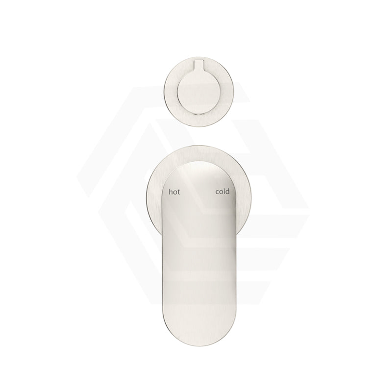 Bella Vista Lantra Round Brass Wall Mixer with Diverter Variant Colour Available