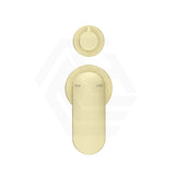 Bella Vista Lantra Round Brass Wall Mixer with Diverter Variant Colour Available