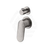 Bella Vista Lantra Round Brass Wall Mixer with Diverter Variant Colour Available