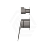 Bella Vista Lantra Round Brass Wall Mixer with Diverter Variant Colour Available