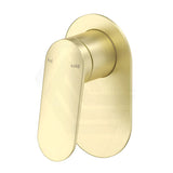 Bella Vista Lantra Oval Solid Brass Wall Mixer for Shower and Bath Available In Colours