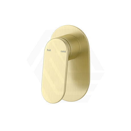 Bella Vista Lantra Oval Solid Brass Wall Mixer for Shower and Bath Available In Colours