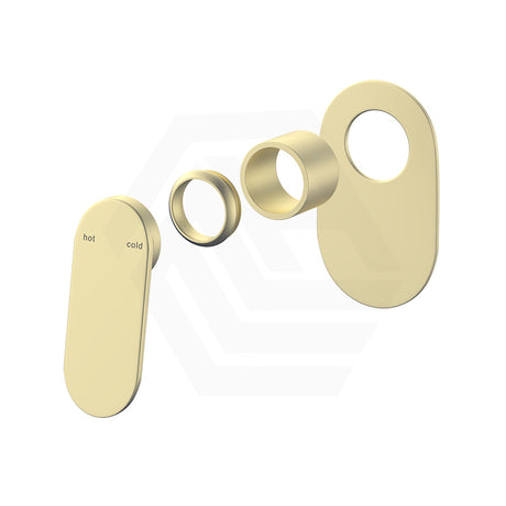 Bella Vista Lantra Oval Solid Brass Wall Mixer Trim Kits Only for Shower and Bath Available In Colours